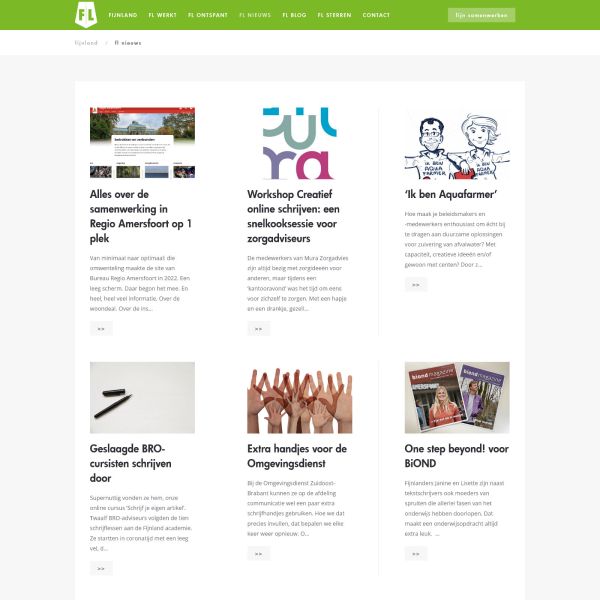 Webdesign fijnland.nl