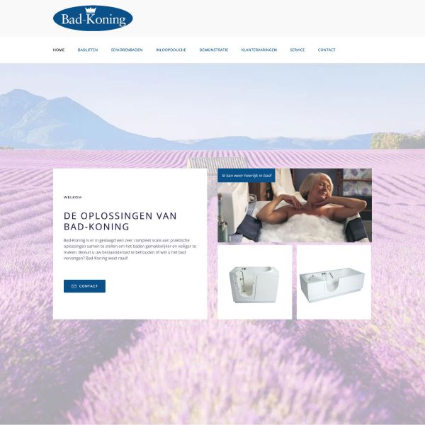 Webdesign bad-koning.nl