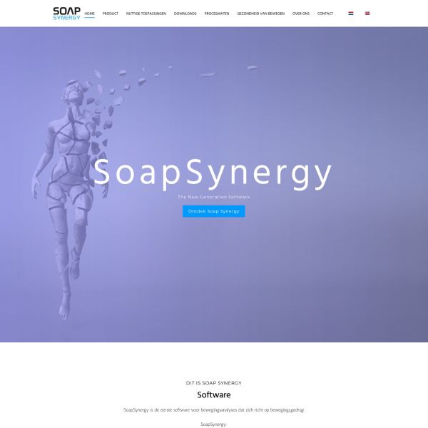 Webdesign soapsynergy.nl