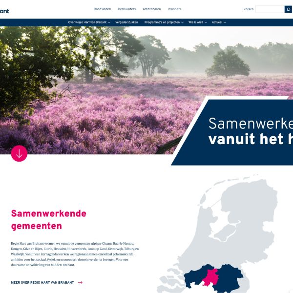 Advisering regiohartvanbrabant.nl